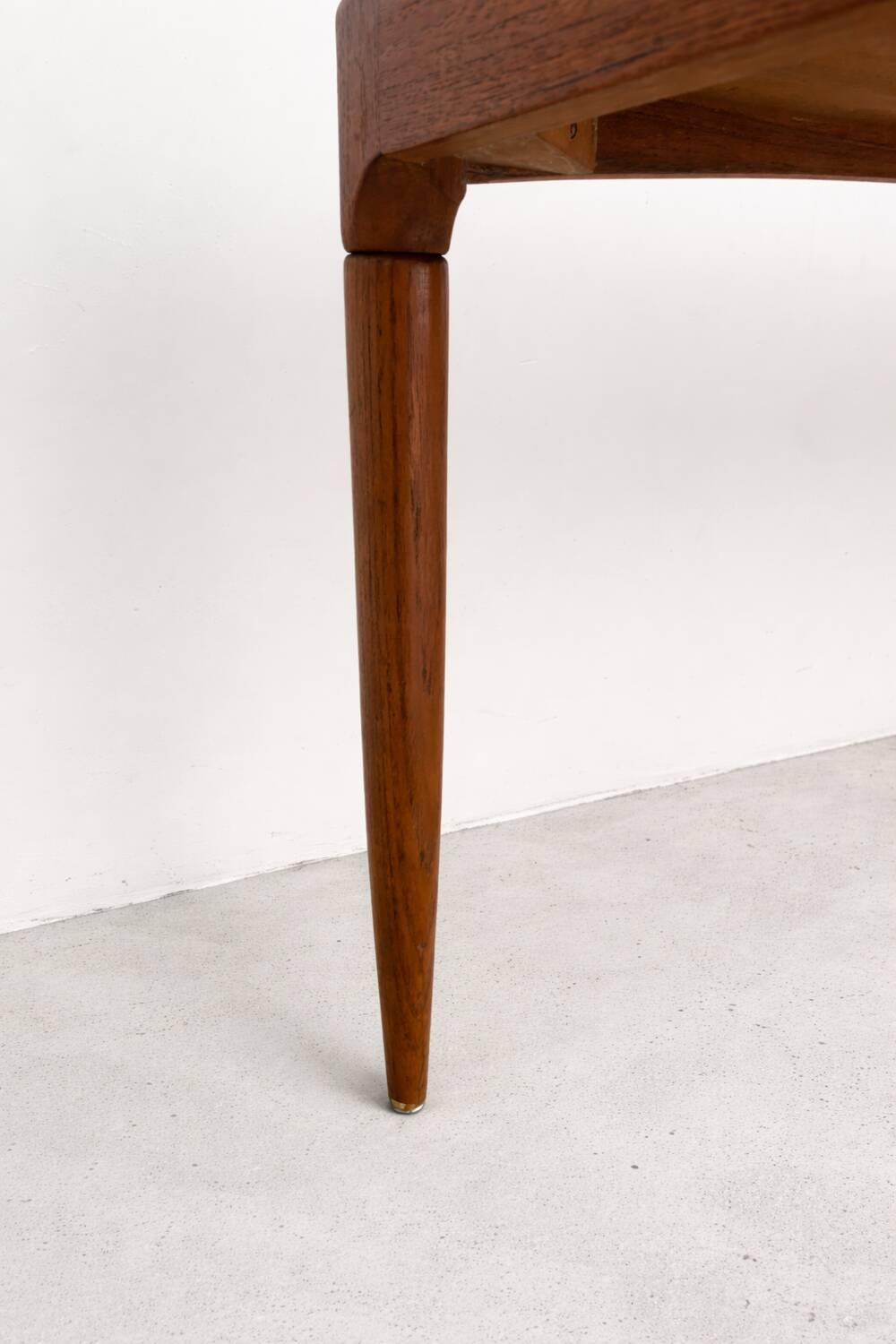 Scandinavian coffee table in teak