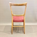 Set of 5 scandinavian chairs 1950