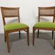 Paire de chaises cannées Art déco vers 1930