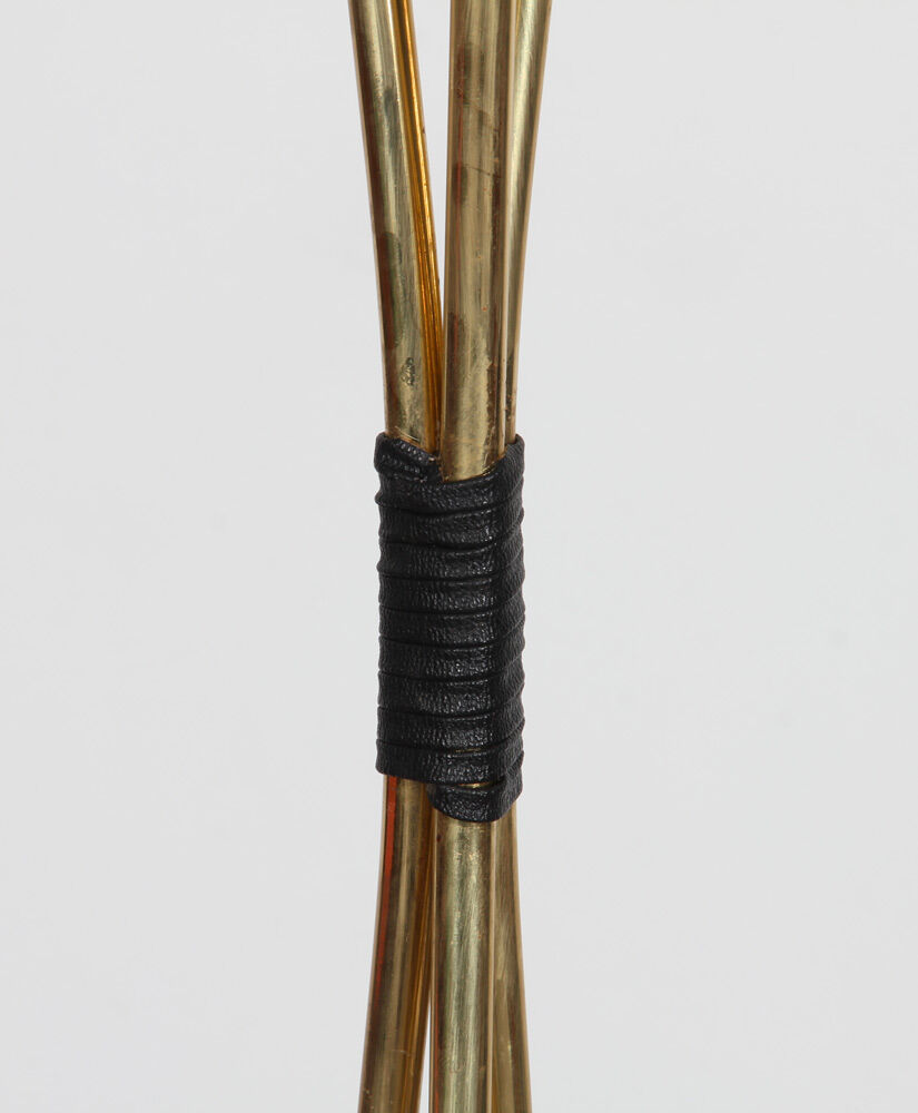 Vintage metal floor lamp, Czech manufacture, 1960