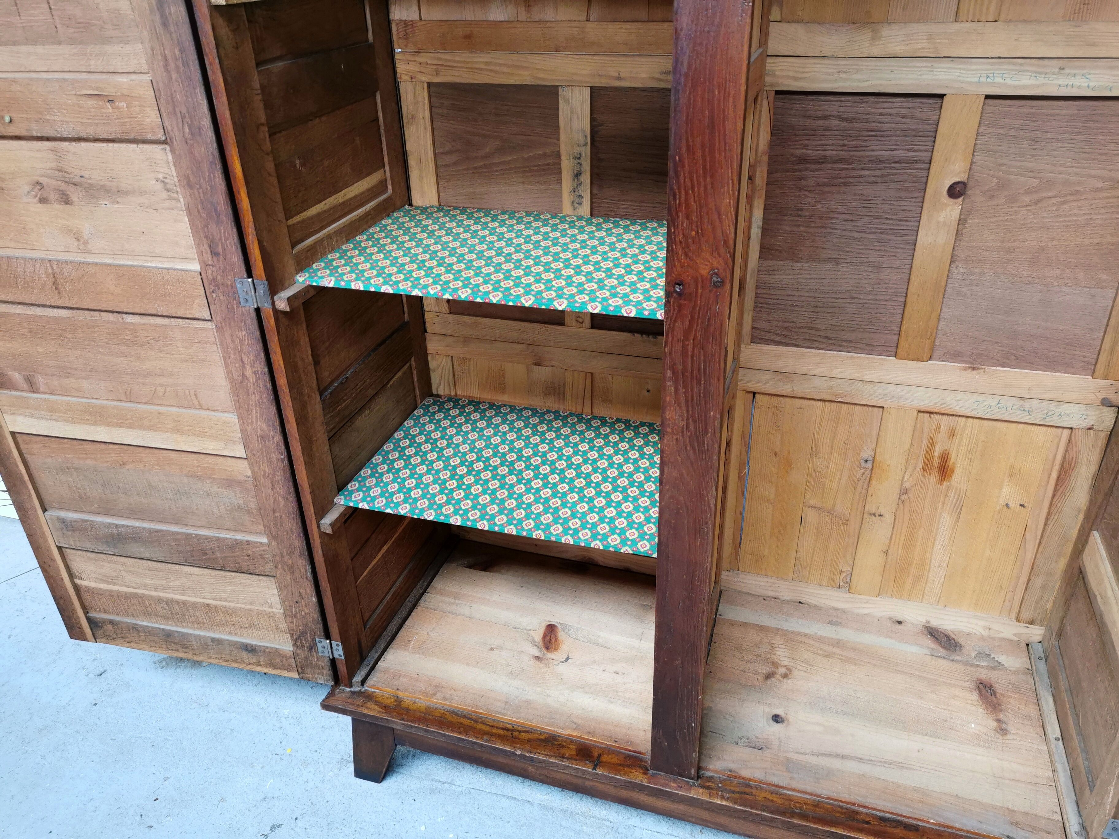 Vintage wardrobe design René Gabriel 1950