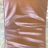 LC4 brown leather by Le Corbusier, Jeanneret & Perriand, Cassina, 1980