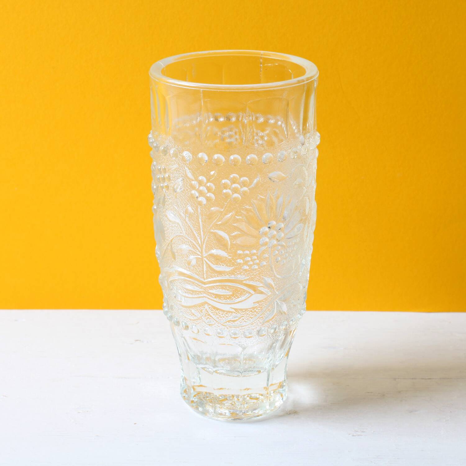 Vintage Cibulak Glass Vase by Pavel Panek: Mid-Century Modern Czech Design