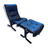Chauffeuse et ottoman vintage “Siesta Deluxe” par Ingmar Relling