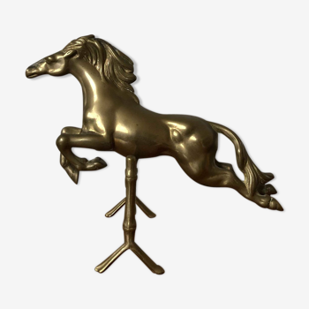 Brass horse