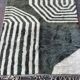 Off-white Moroccan rug with geometric patterns, 160cm x 260cm