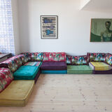 Modular sofas by H. Hopfer and P. Roche, Roche Bobois, France, 1970s