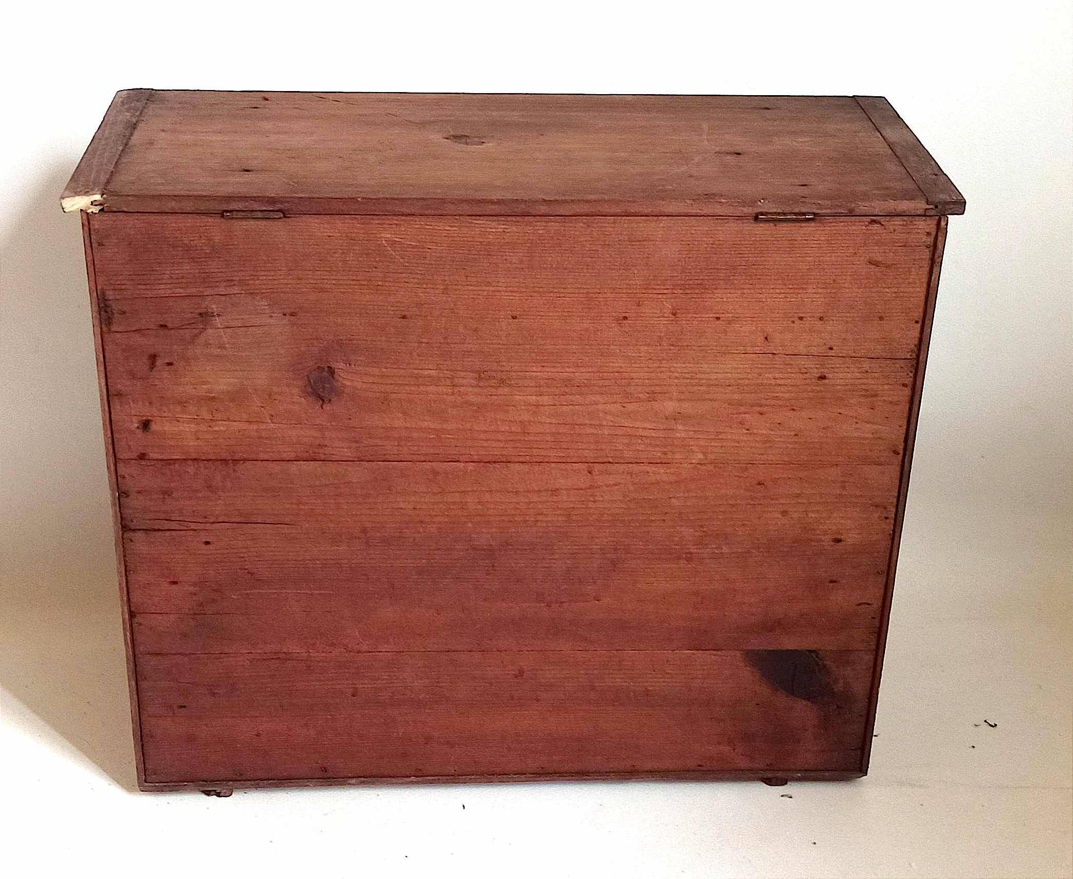 Small piece of professional furniture (watchmaker) 1930s Width 49.5 cm Height 41.5 cm