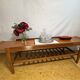 Table basse extensible en teck Remploy vintage | Années 60 | Style scandinave