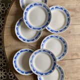 Set of 8 vintage dinner plates