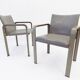 Lot de 2 fauteuils en cuir Matteo Grassi Golfo Dei Poeti