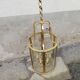 Lanterne vintage laiton