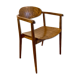 Vintage wooden armchair