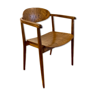 Vintage wooden armchair