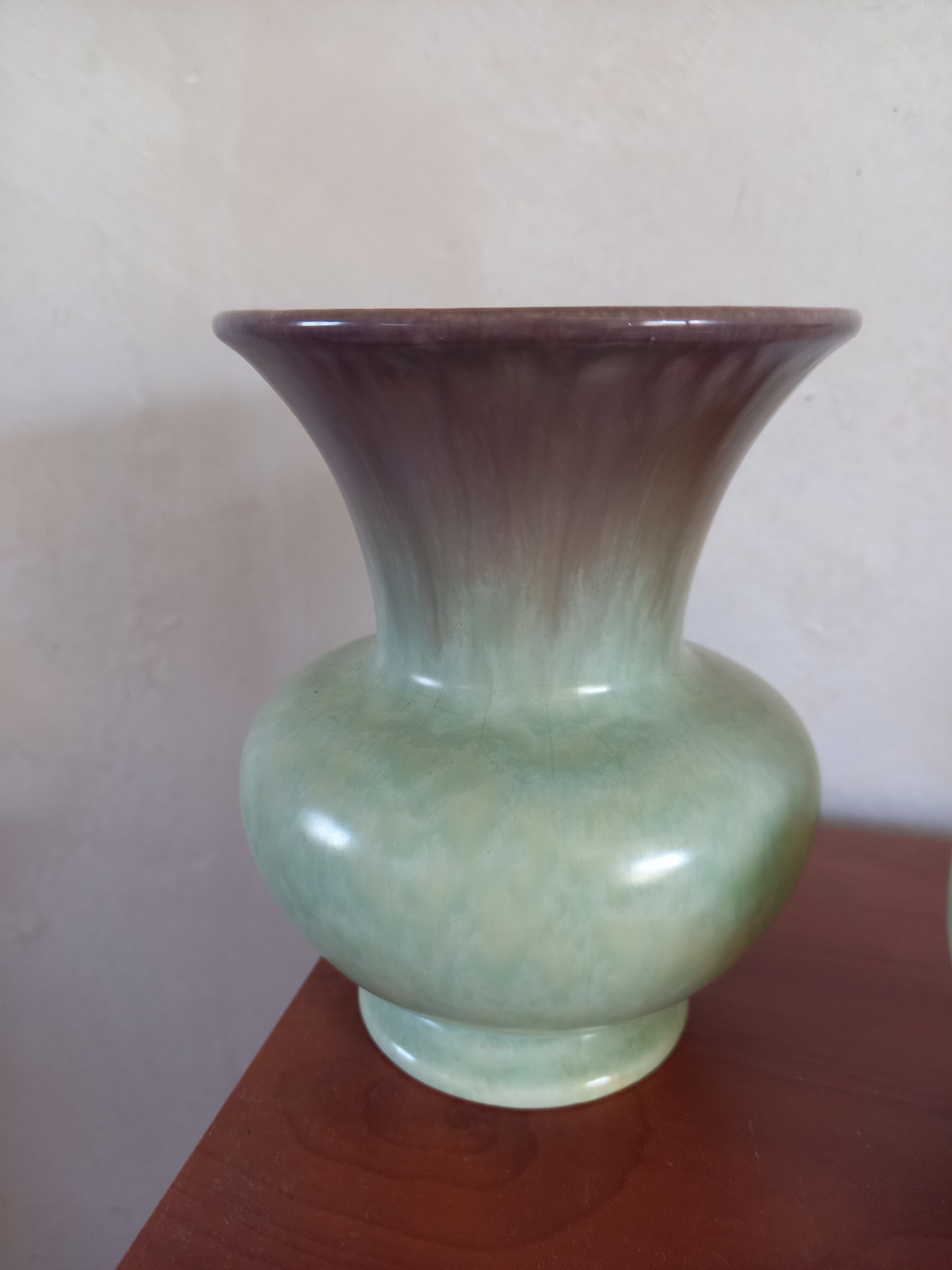 Pair of vintage German ceramic vases