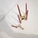 Nagel Gold Candle Holder Set