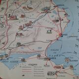 Map La Tunisie Touristique