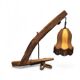 Farmhouse / agricultural tools / floorlamp 1960s