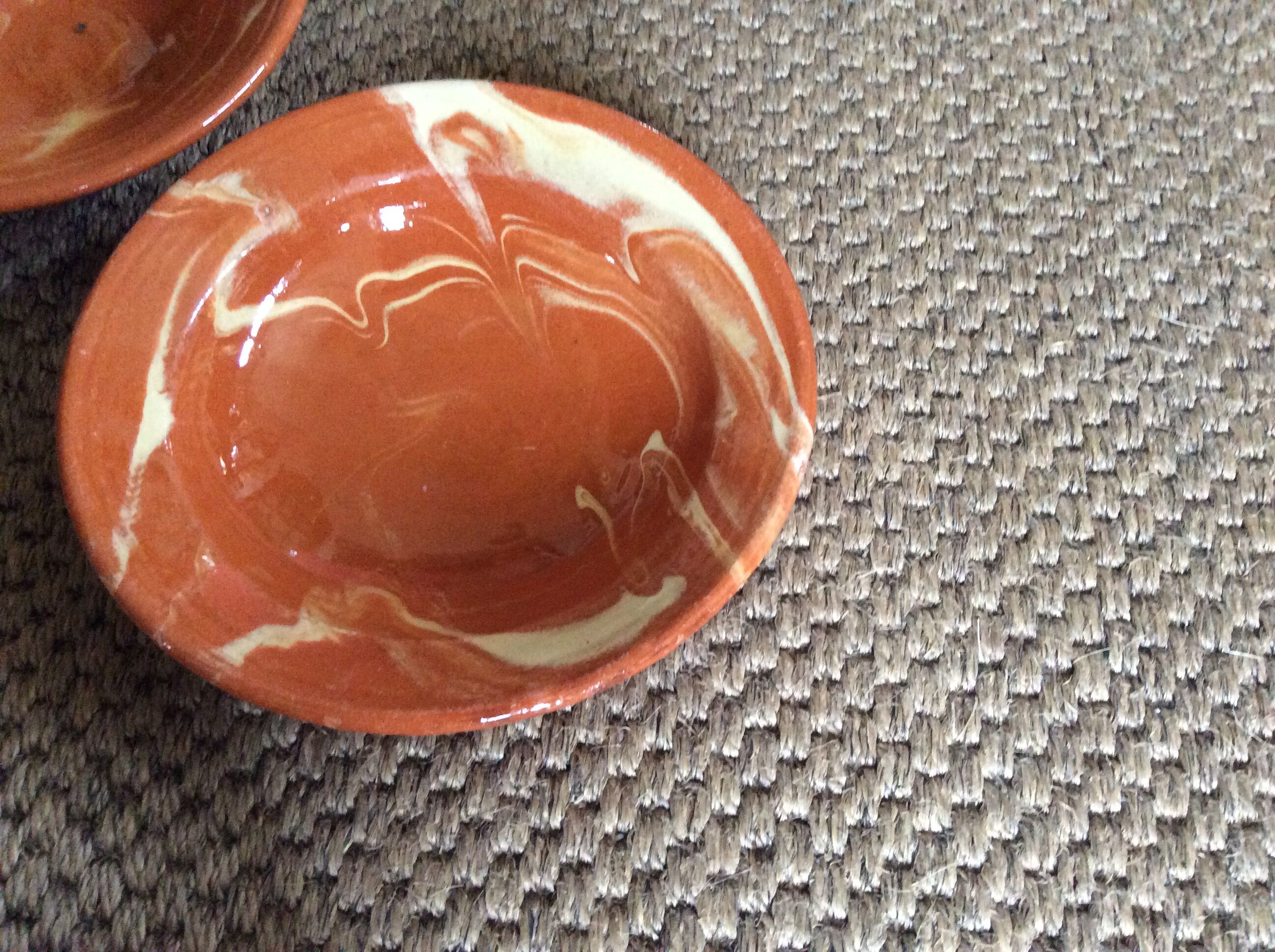 Series of 5 hollow plates