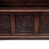Box bench, France, around 1880.