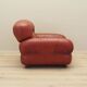 Burgundy armchair, Italian design, 1970s, production: Italy