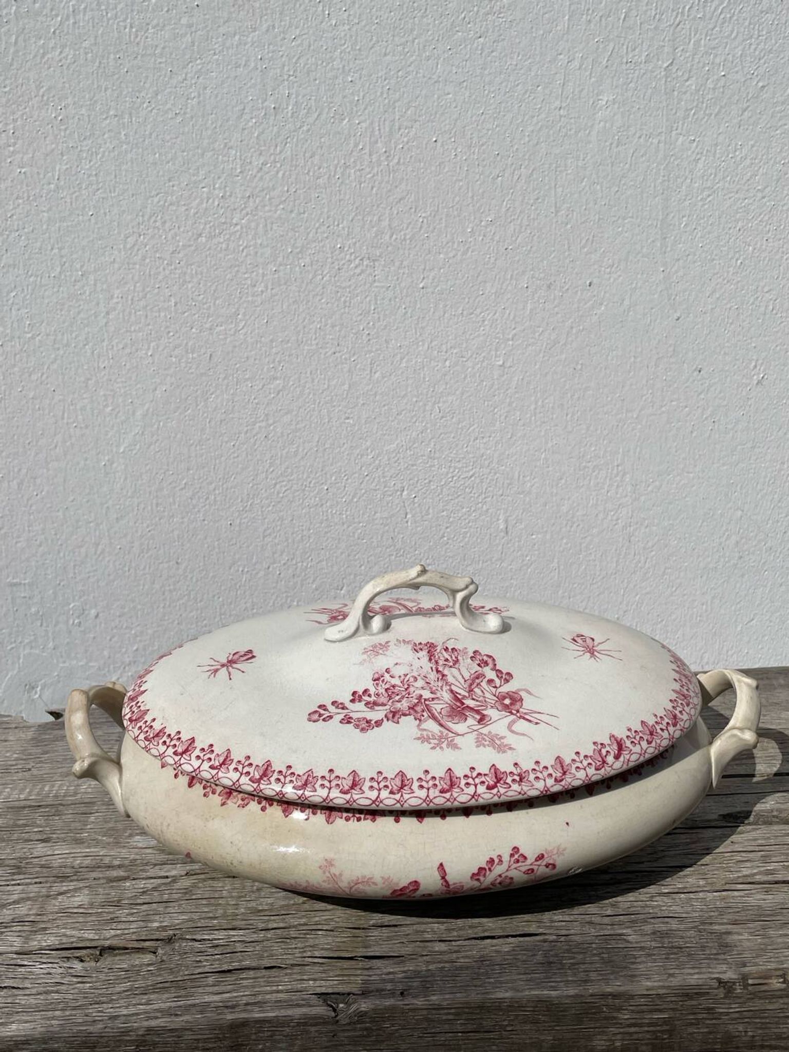 Onnaing iron clay soup tureen, Moisson model