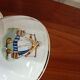 Set 6 bowls cow creamer semi porcelain old