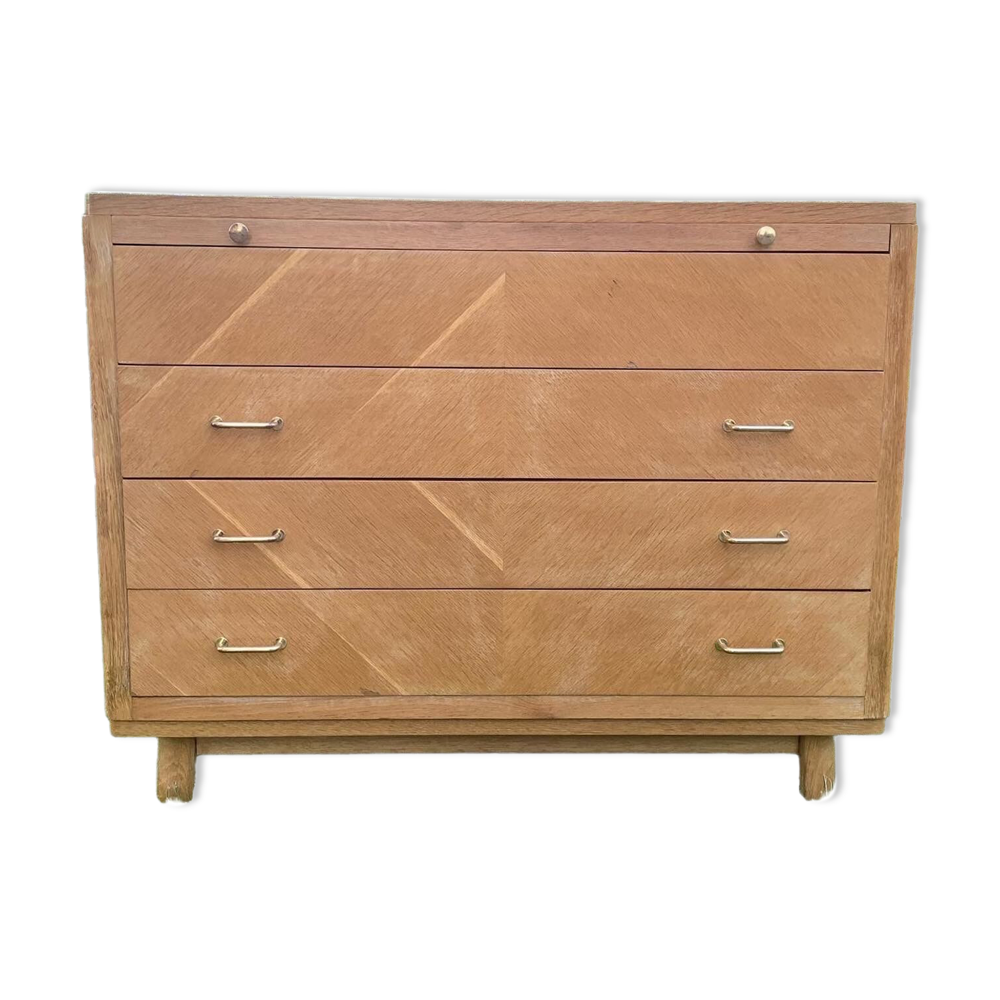 Dresser / dressing table vintage light wood 60s