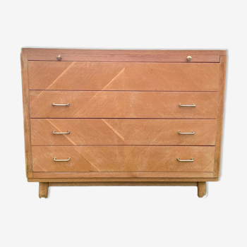 Dresser / dressing table vintage light wood 60s