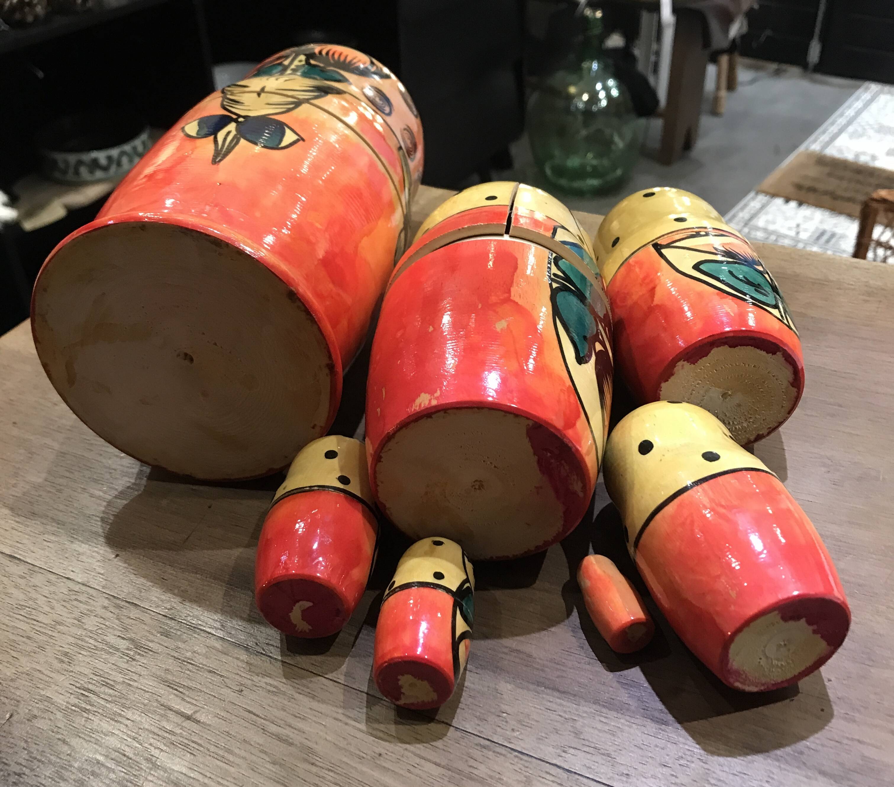 Vintage Russian Matryoshka dolls