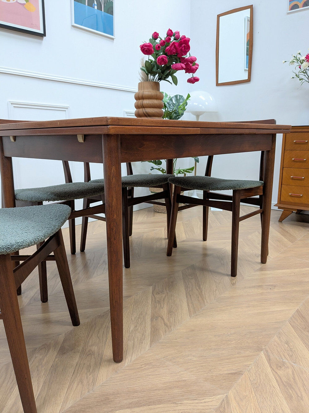 Scandinavian dining table by Farstrup