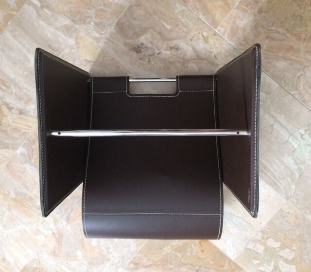 Leather magazine door Cattelan Italy