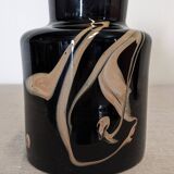 XL bottle or vase by Bob le Bleis for Maure Vieil glassworks circa 1970