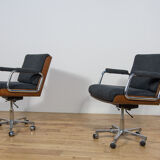 Mid-century swivel office chair by Gordon Russell, United Kingdom, 1970s