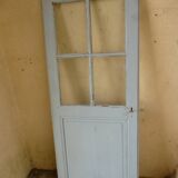 Old door blue patina