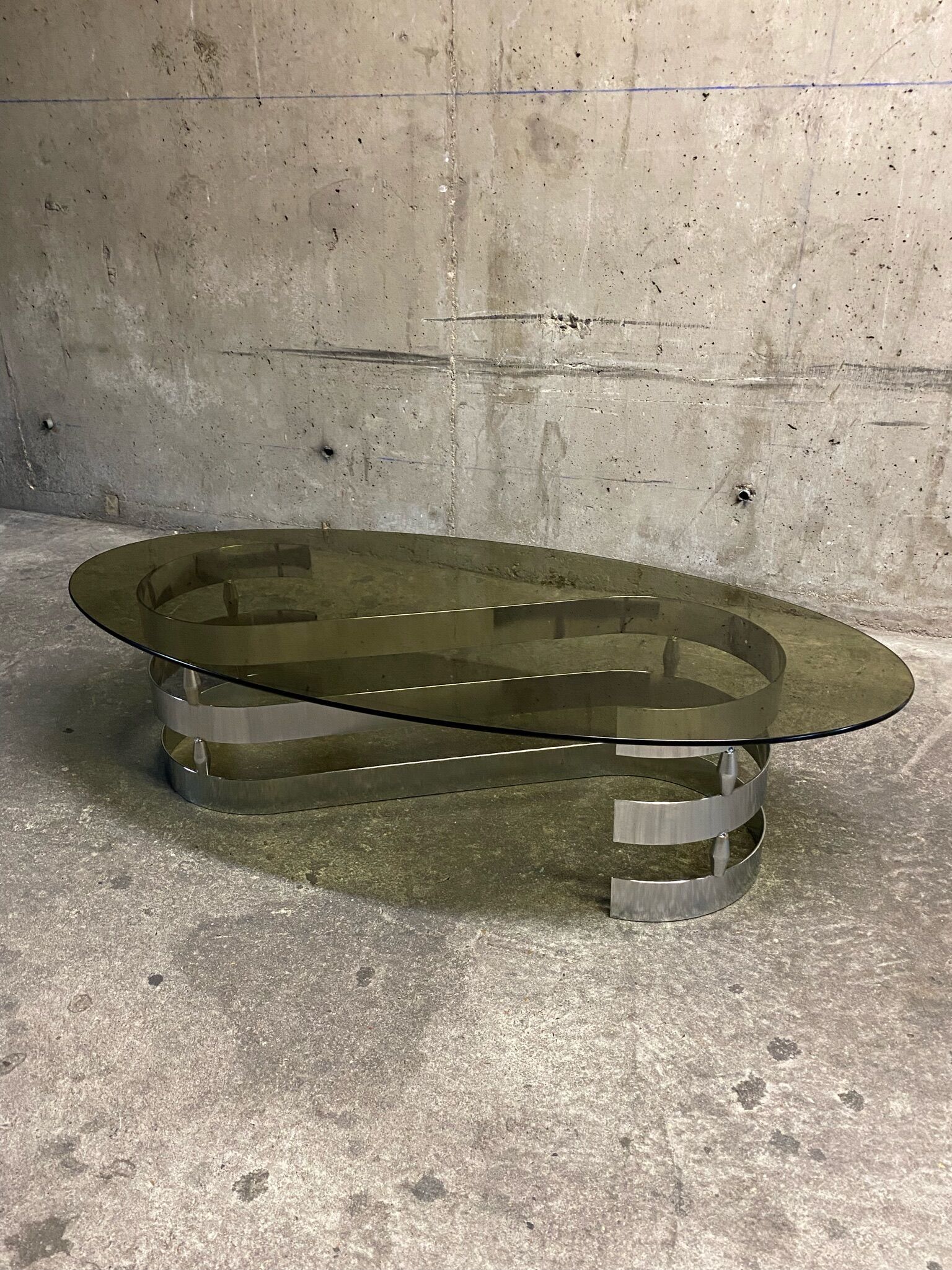 Vintage space age coffee table