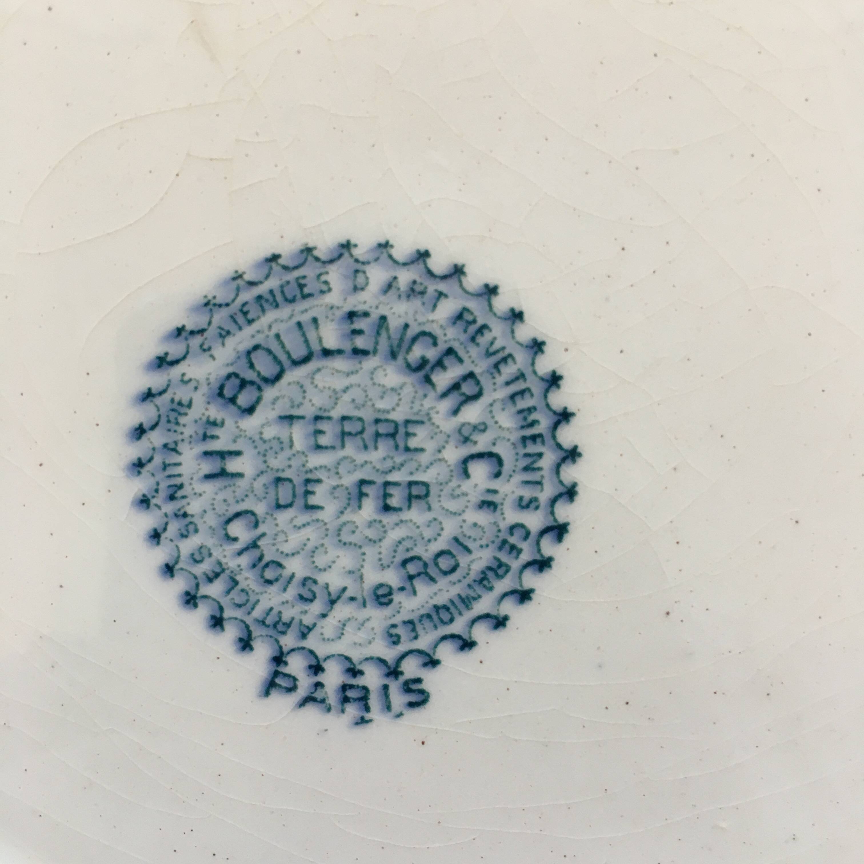 Pair of Terre de Fer plates