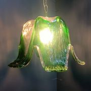 Vintage Murano glass pendant light, for Mazzega, 1960s