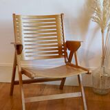 Pair of Rex armchairs by Niko Krajl for Impakta Les, 1956