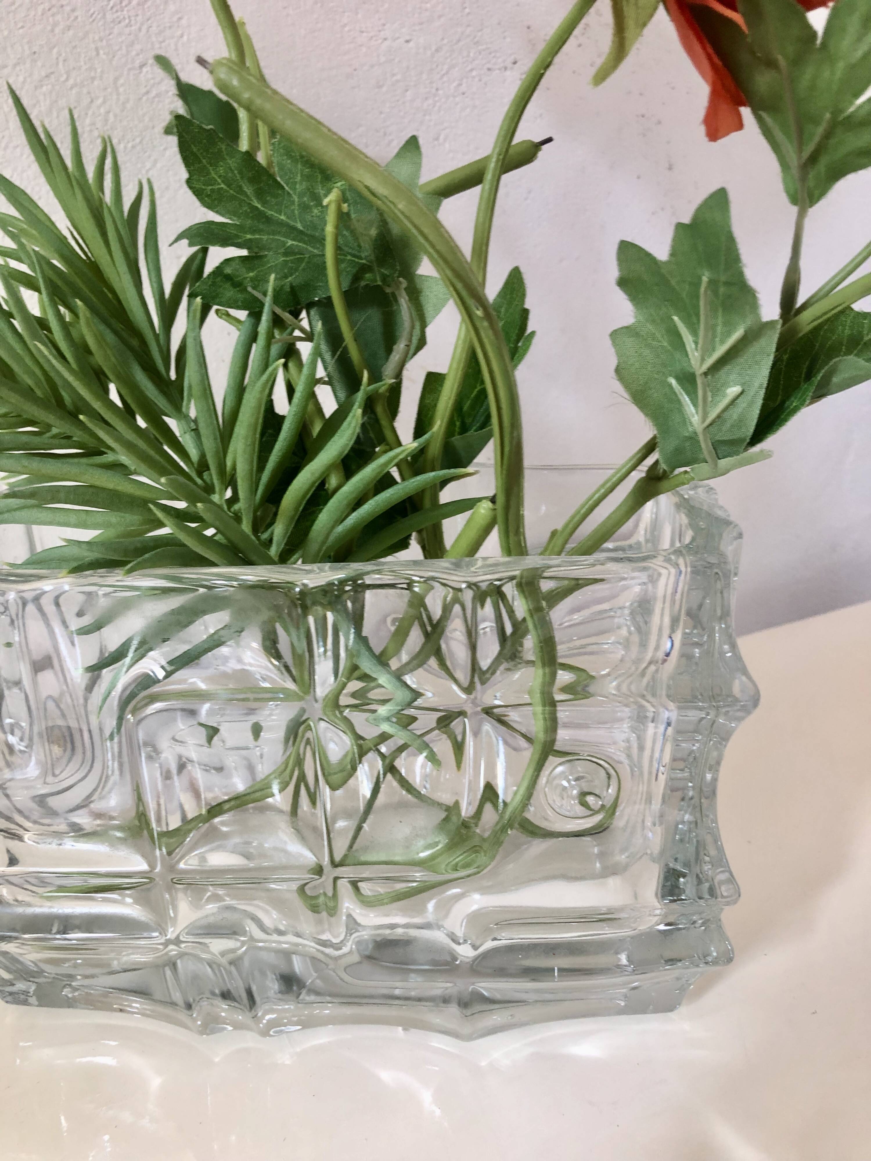 Vase en verre