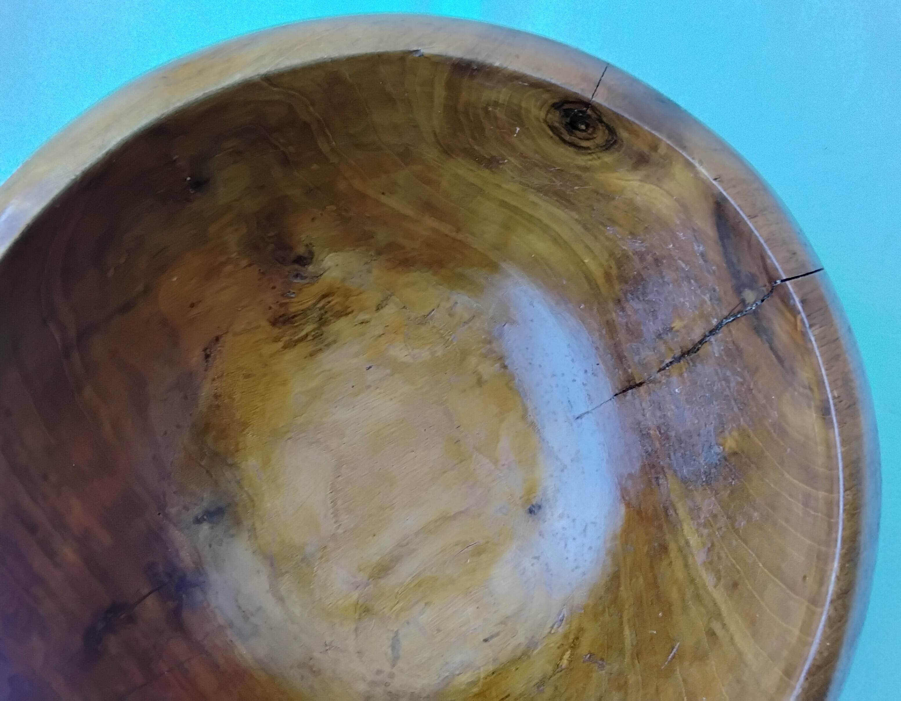 Saladier en bois d'Olivier