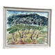 Original Swedish oil on panel “Nature” by René S-G, signed, vintage & framed 34×28cm