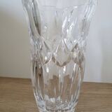 Chiseled crystal vase - in perfect condition, without any chips