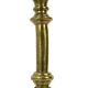Elegant Floral Table Lamp Brass Art Nouveau Style 43cm