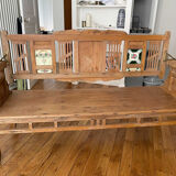Banc / fauteuil  indien en bois
