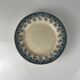 Low fruit bowl in blue iron earth, Jules Etienne, Paris, 19th century.