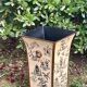 Large metal cache-pot - Chinese decoration - Lion's paws - Very good condition