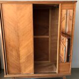 Wardrobe sewing door