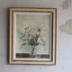 Nature morte aquarelle bouquet de pivoines