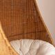 Danish armchair in woven rattan, with its metal stand, Nana Ditzel.